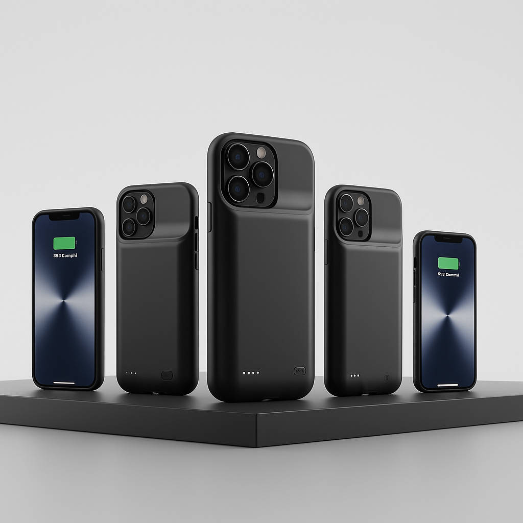 Coque Batterie Intelligente pour iPhone (Recharge + Protection 2-en-1)