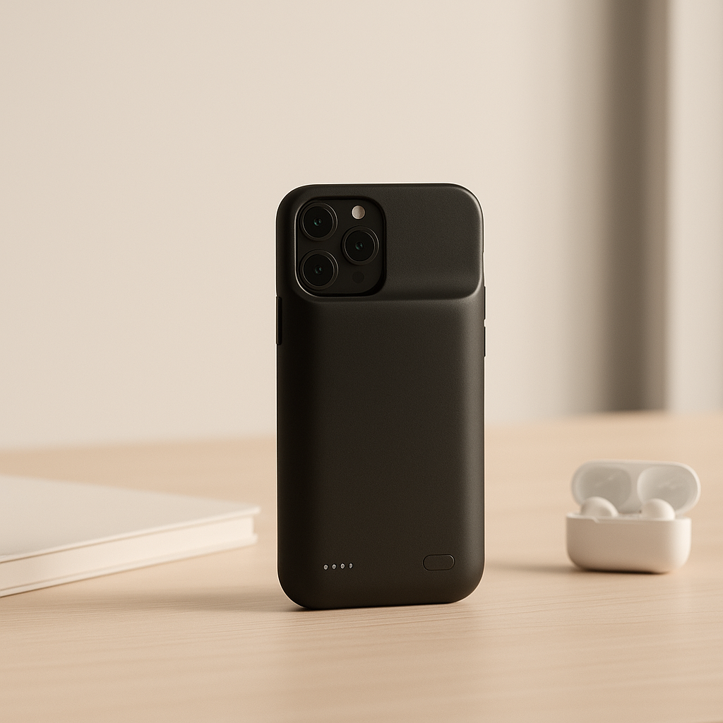 Coque Batterie Intelligente pour iPhone (Recharge + Protection 2-en-1)